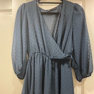 Zara wrap front romper